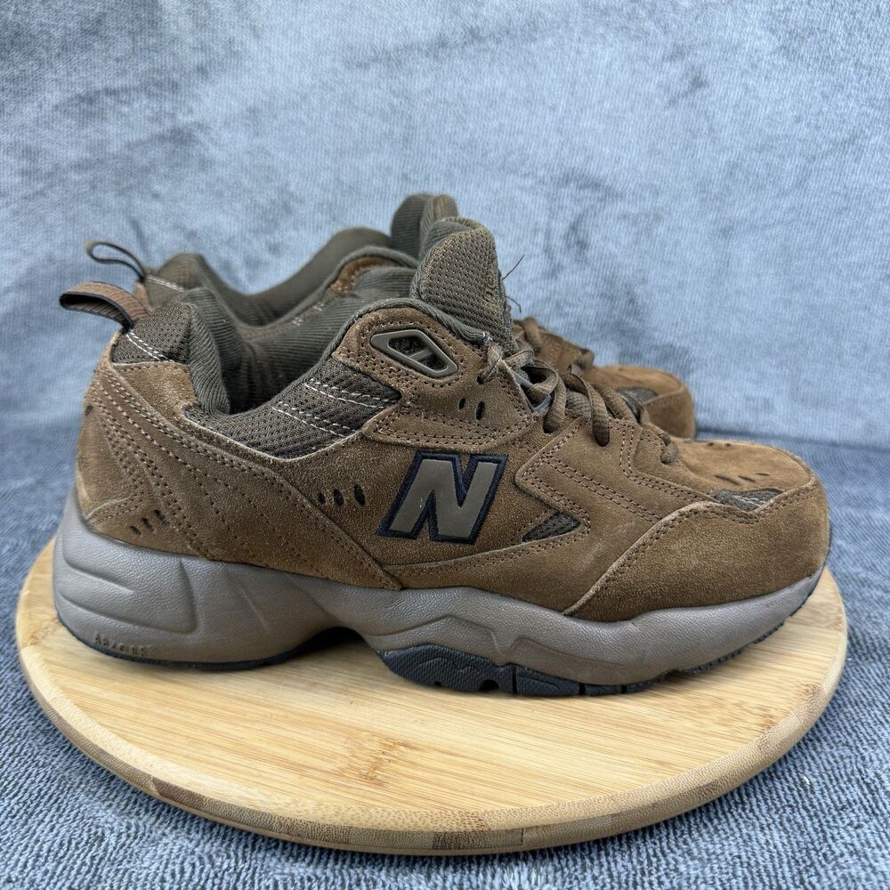 New Balance 608 Shoes Mens Size 8.5 4E Brown Suede Training MX608ODB No Insoles